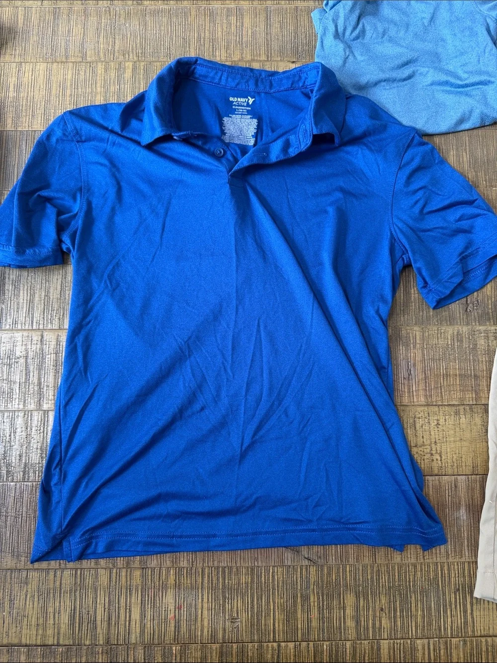 Old Navy Dry Fit Shorts & Polo Bundle, Boy’s size Large (10-12)